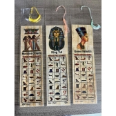 Marcador de páginas papiro King Tut